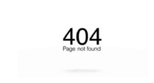 404 Not Found