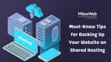 Website on Shared Hosting